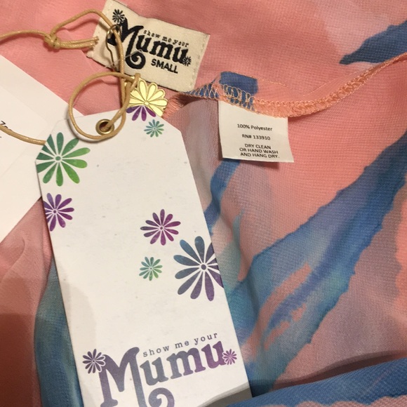 NWT Show Me Your Mumu Zsa Zsa Dress ~ in Tropical Twist - Picture 8 of 10